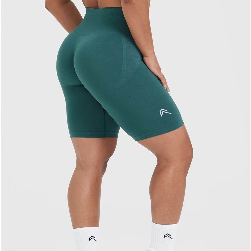 Oner active marine teal biker shorts